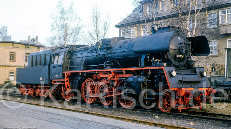 DR 330 73,4 - Nossen, 1982 - Eisenbahnstiftung - Foto- Karsten Risch_1982_KR73358-Bearbeitet